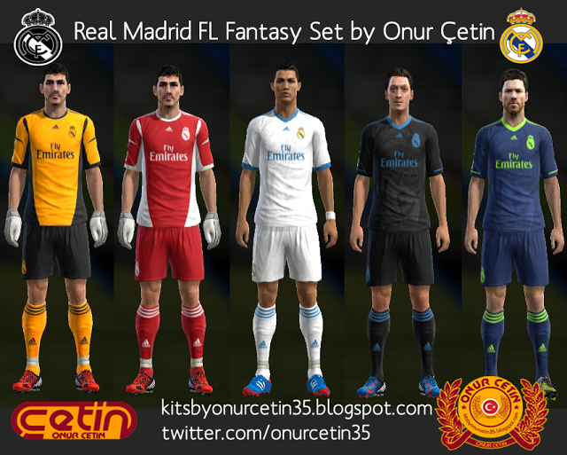 Real Madrid Fantasy Kits