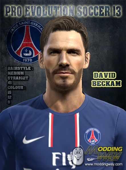 David Beckham Face