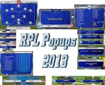 FIFA 13 "RPL Popups 2013"