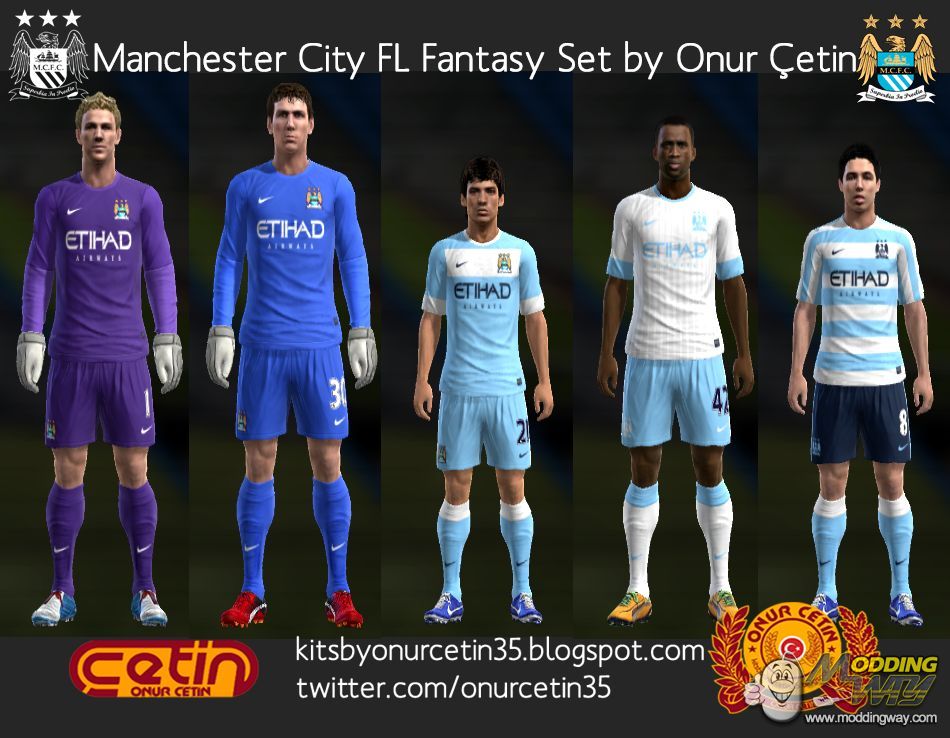 Manchester City Fantasy kits