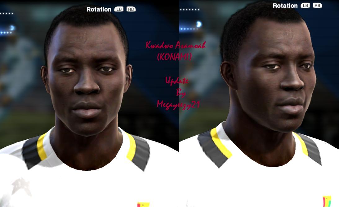 Kwadwo Asamoah Face