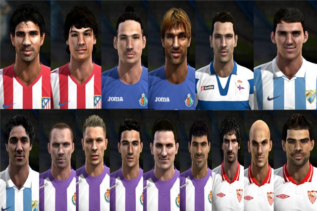 Faces Pack Liga BBVA by rednik