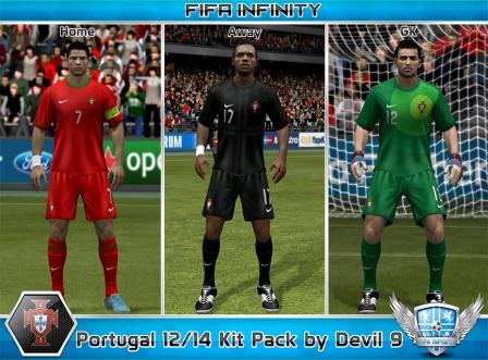 Португалия 12/14 Kit Pack