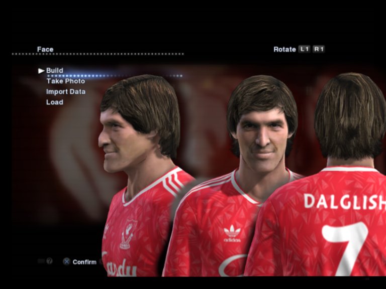 Kenny Dalglish Face