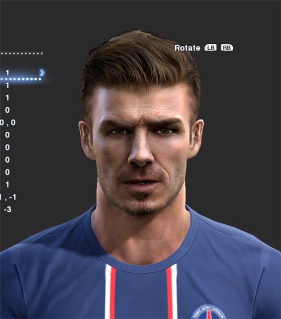 Beckham face by zikri13