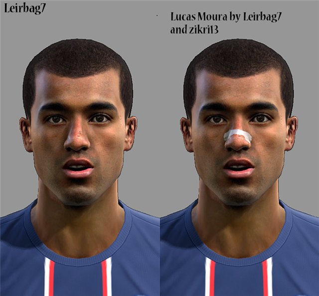 Lucas Moura face