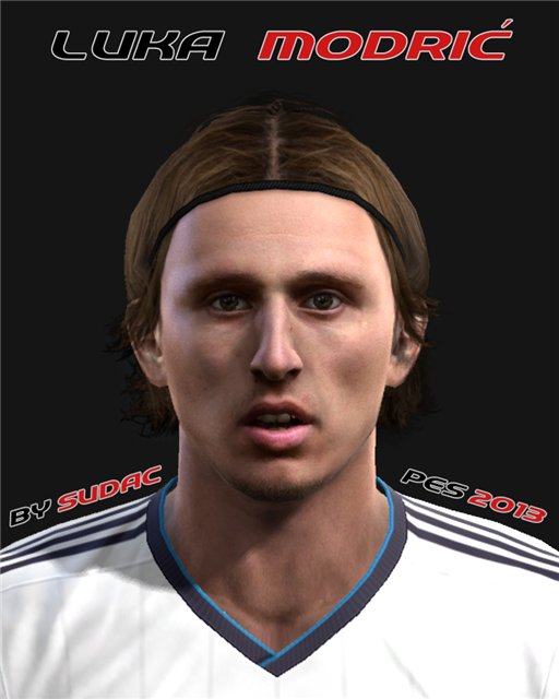 Luka Modrić HD face & hair