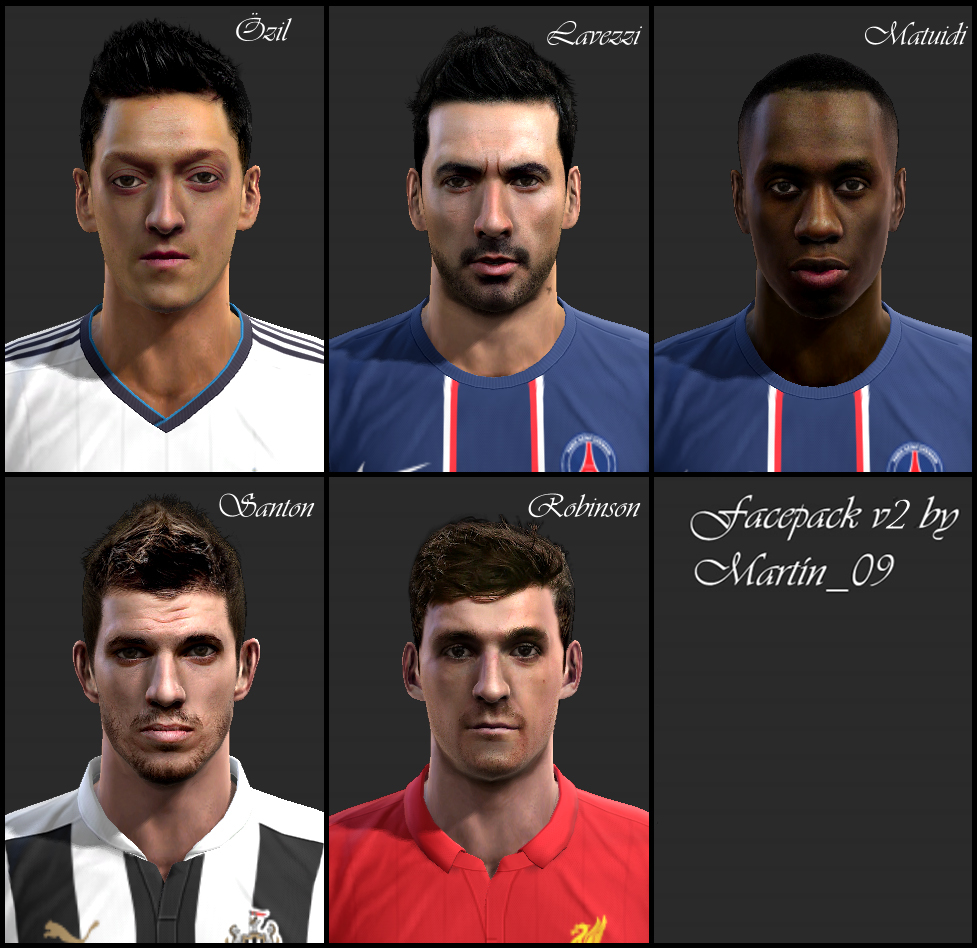 PES 2013 Facepack vol.2