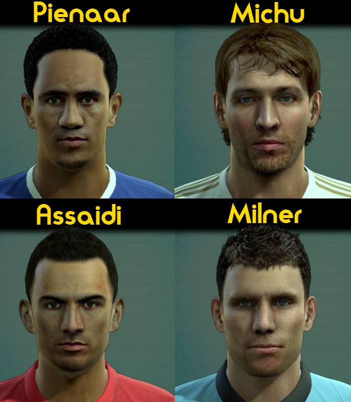 PES 2013 EPL Mini Facepack Vol.2