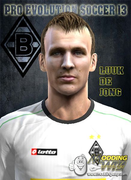 Luuk de Jong face