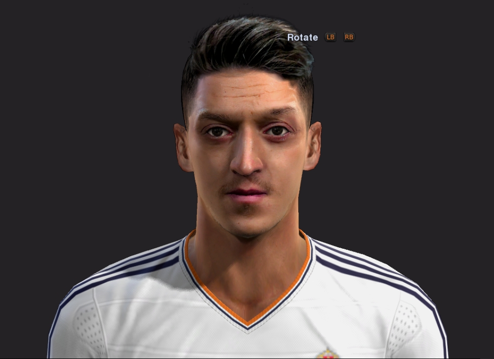 Özil face
