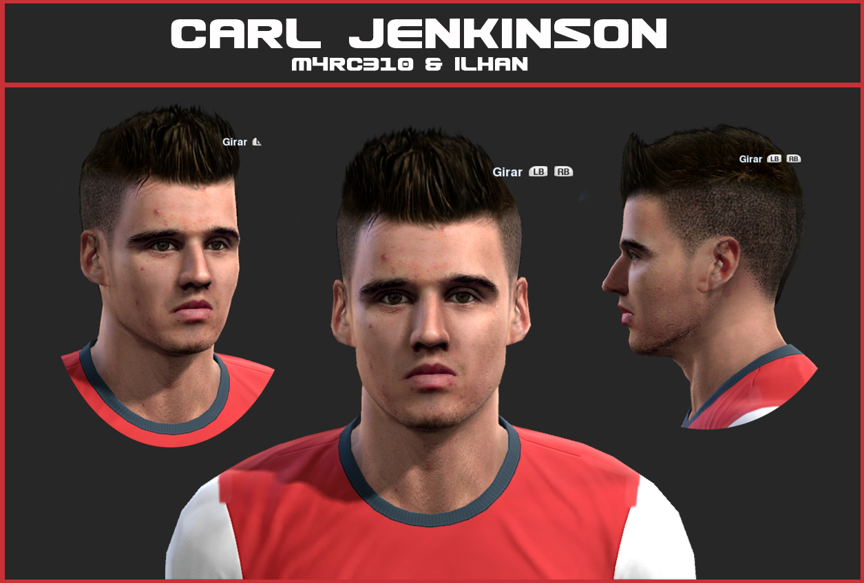 Carl Jenkinson Face