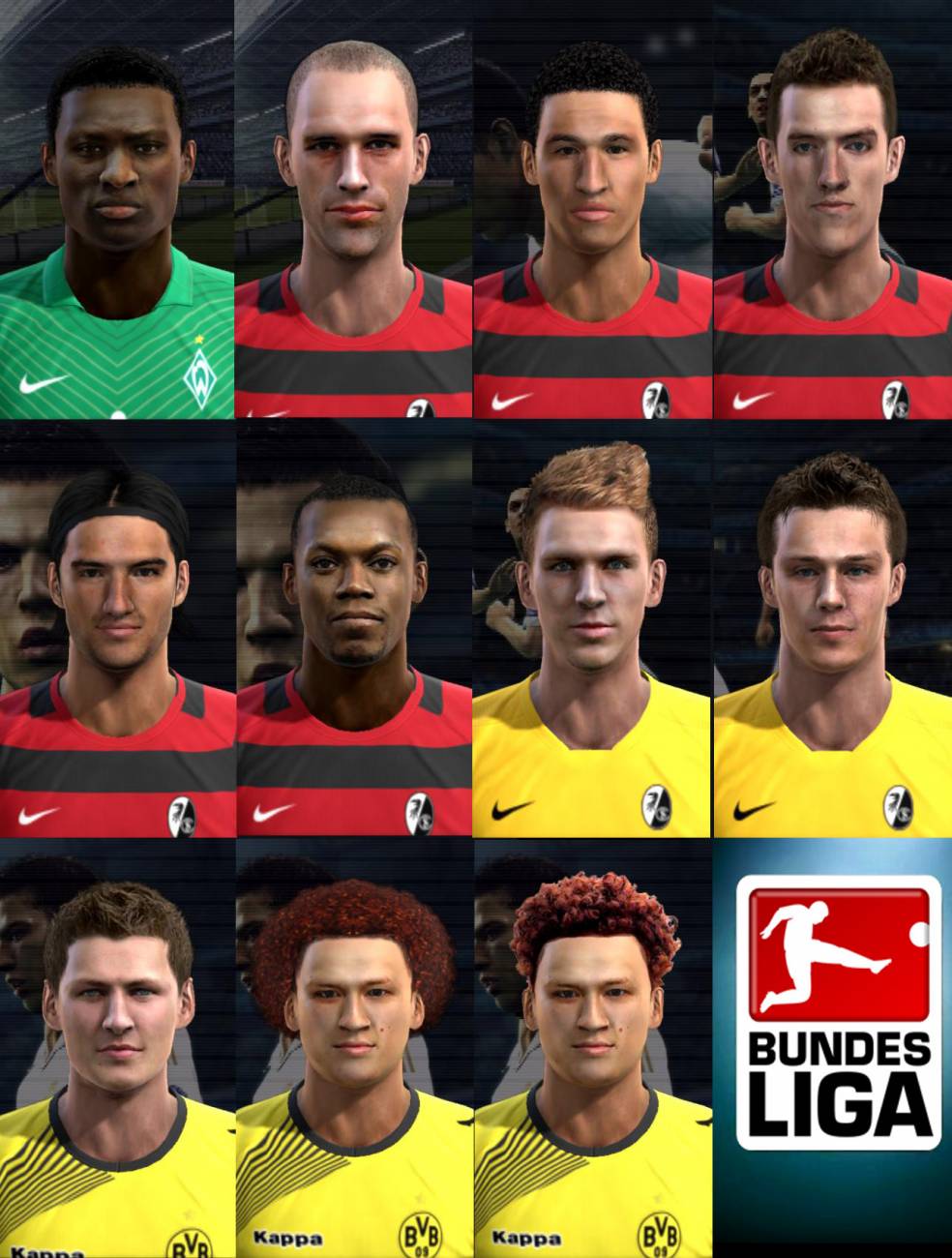 Bundesliga Facepack 1