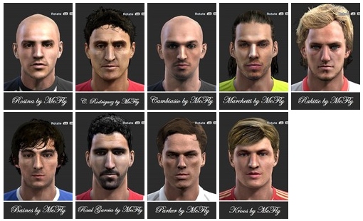 PES 2013 Faces
