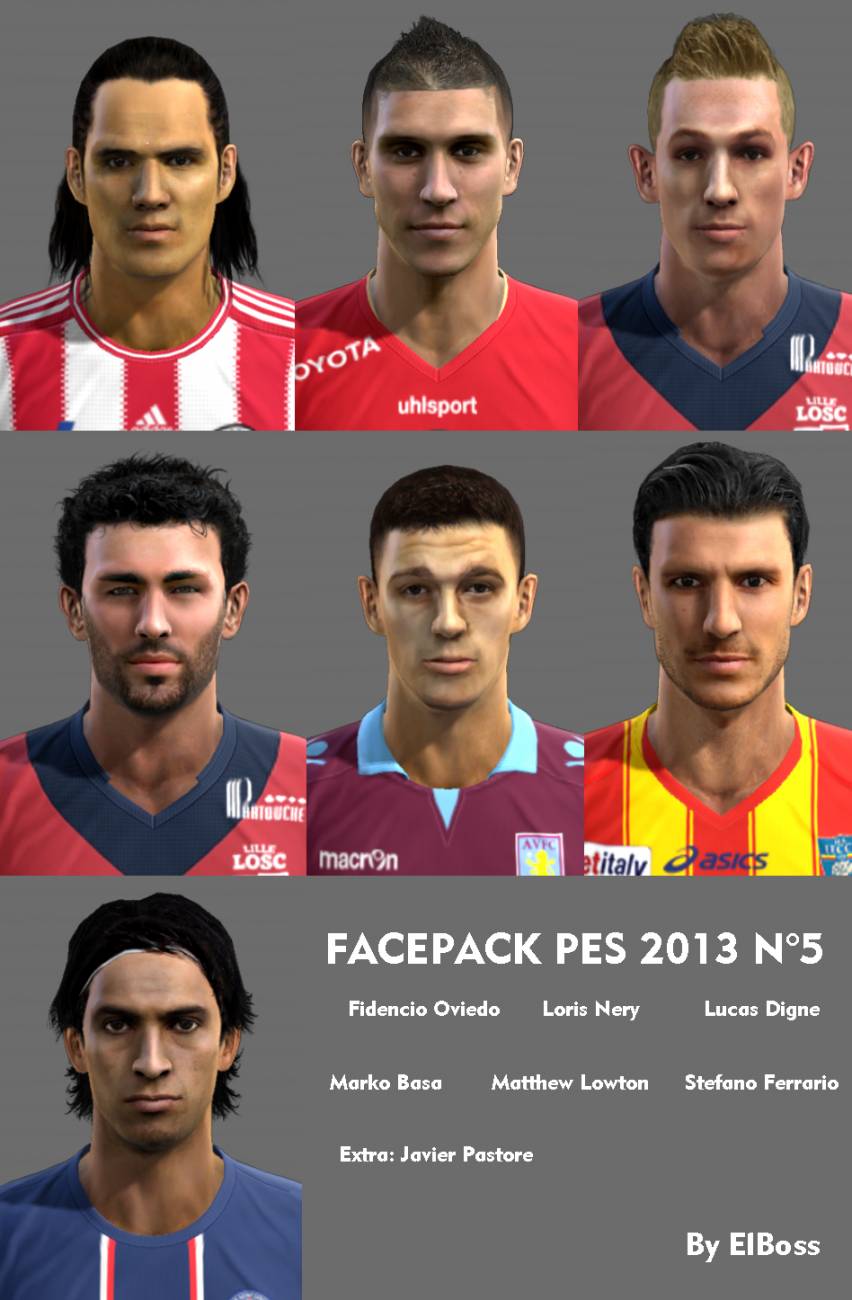 Facepack PES 2013 N°5