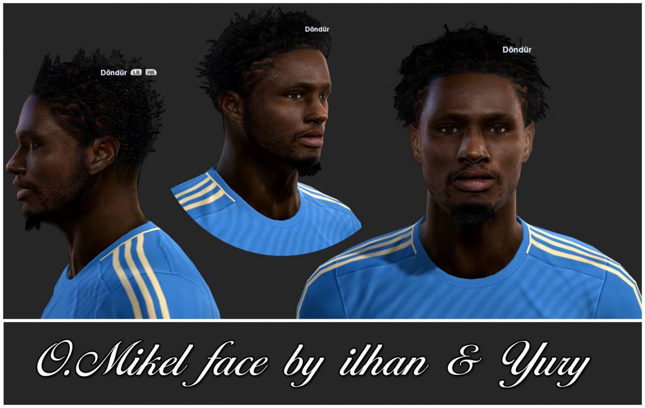 John Obi Mikel Face