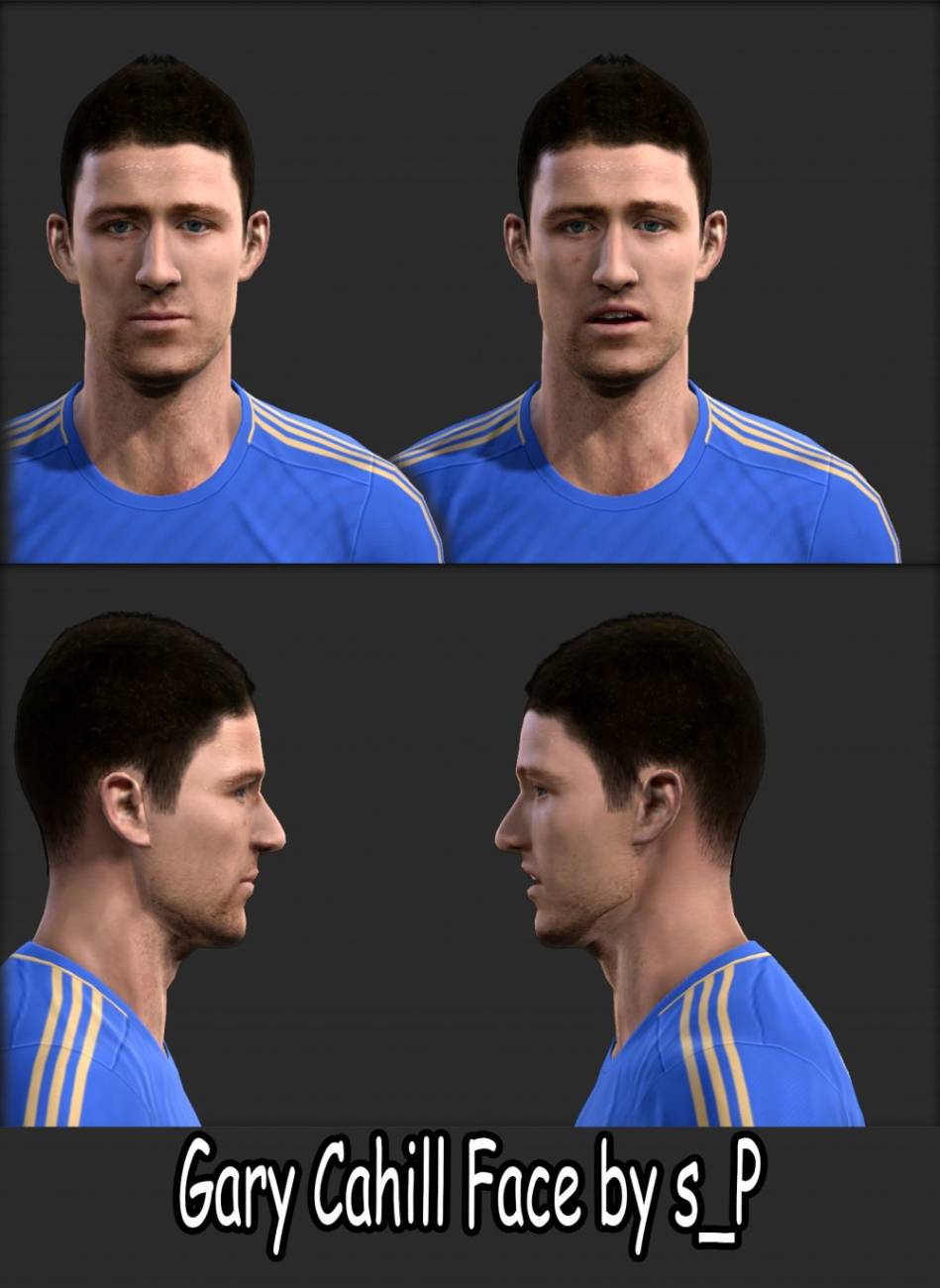 Gary Cahill Face