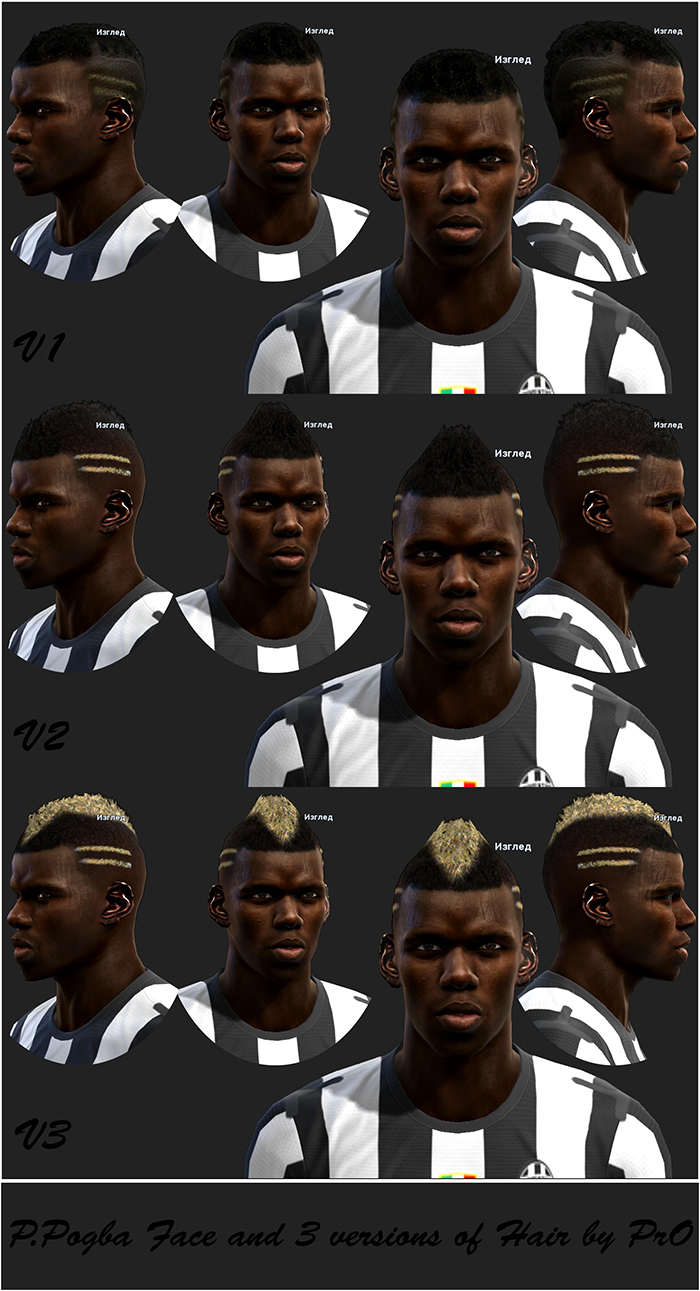 Paul Pogba Face