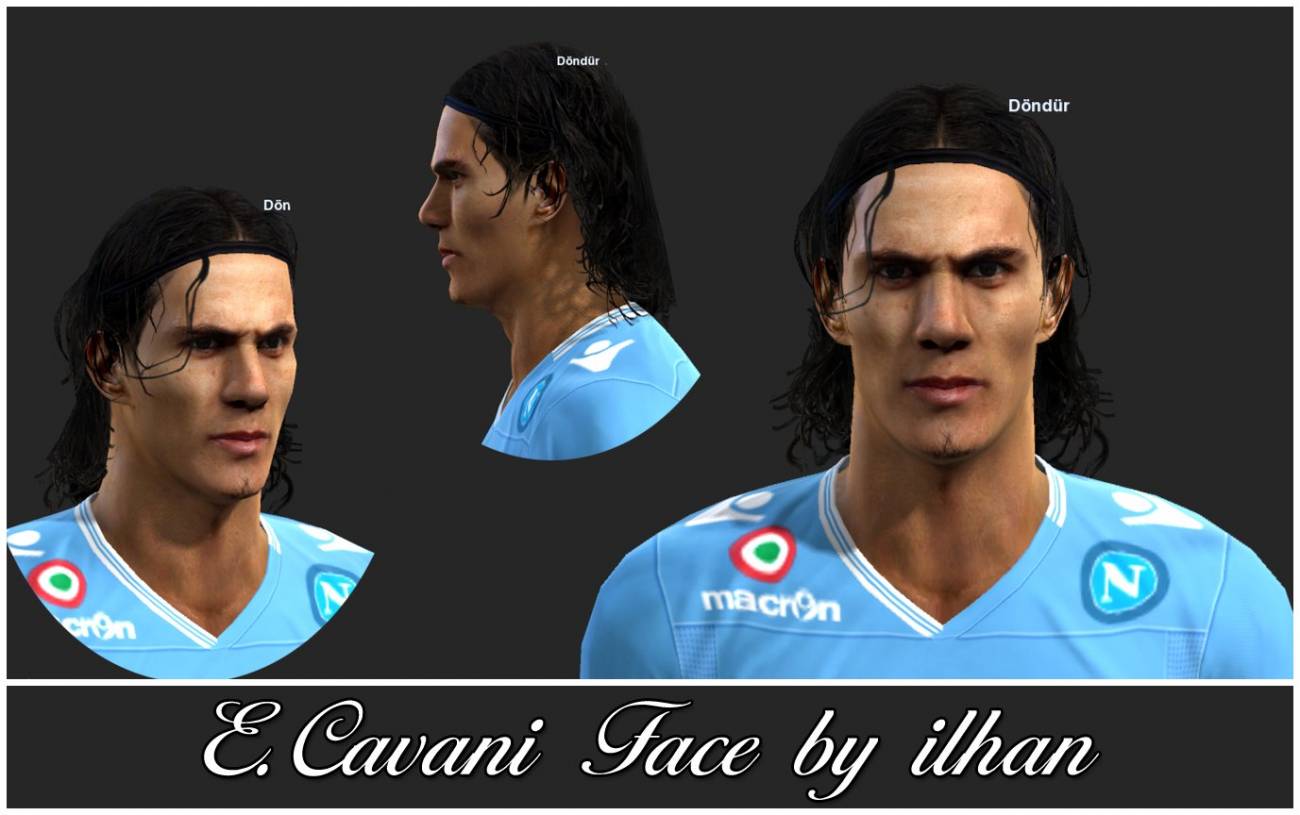 Edinson Cavani Face