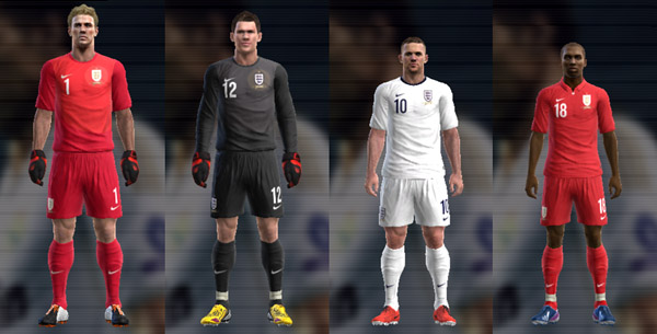 England 13-14 Home Kit