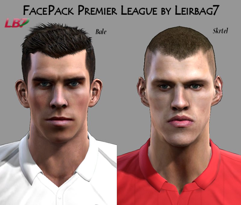 Bale and Skrtel Face Pack