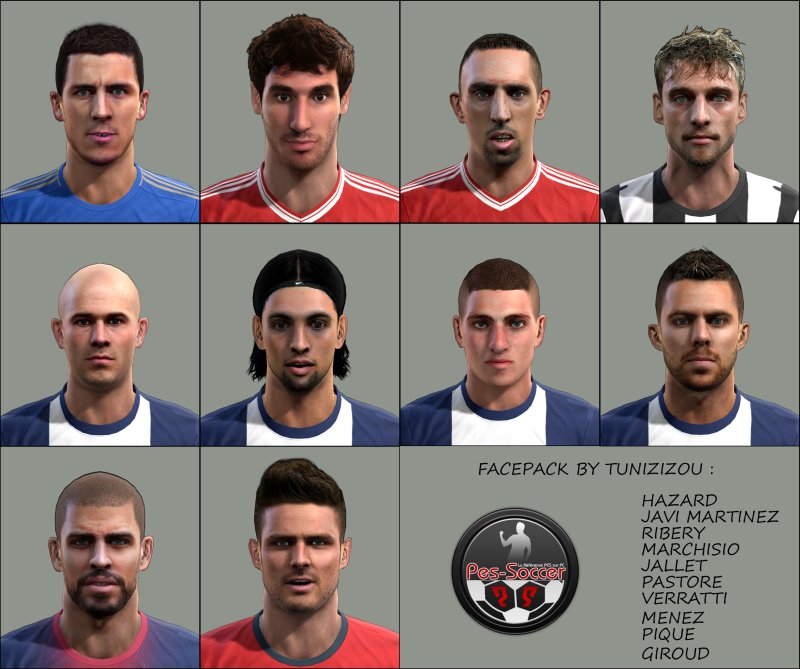 PES Facepack May 2013
