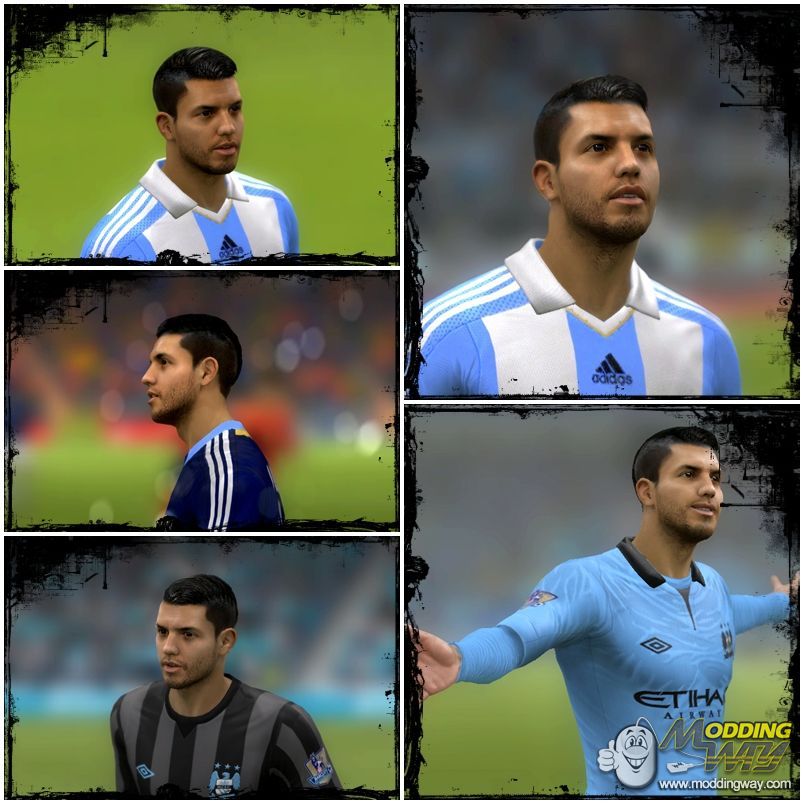 Sergio Aguero (New Hair Udapte)