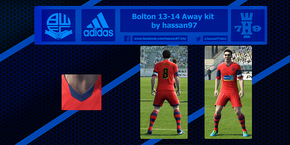 Bolton 13-14 Away kit