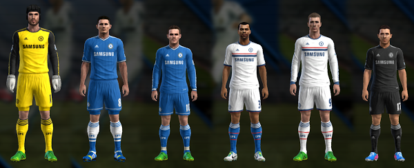 Chelsea FC 2013/14 Kits (Update)