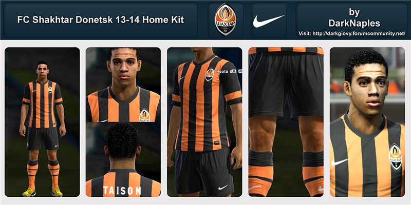 Shakhtar Donetsk 2013/14 Home Kit