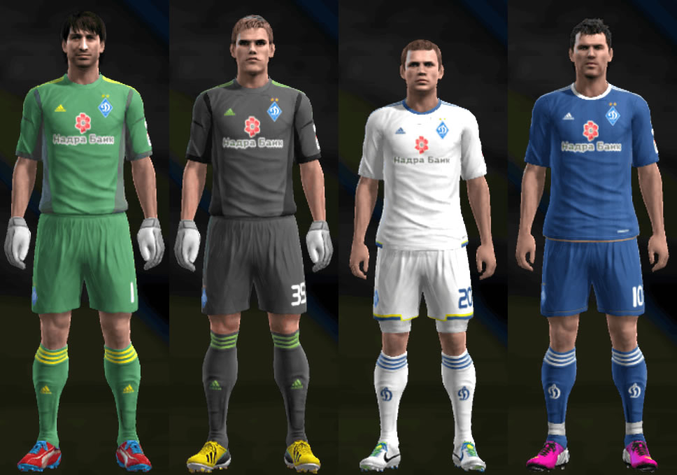 Dynamo Kyiv 2013/14 Kits
