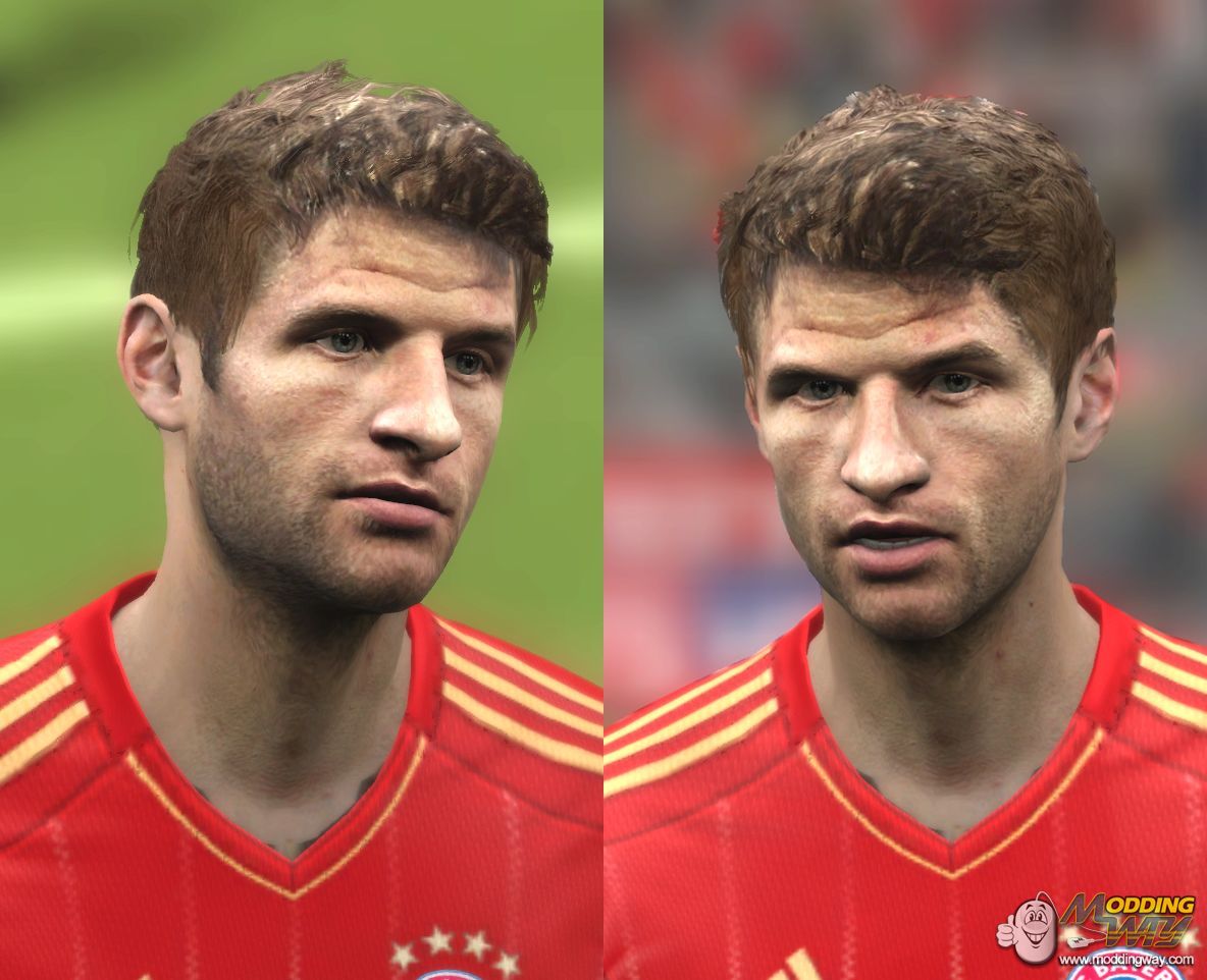 Thomas Müller Face