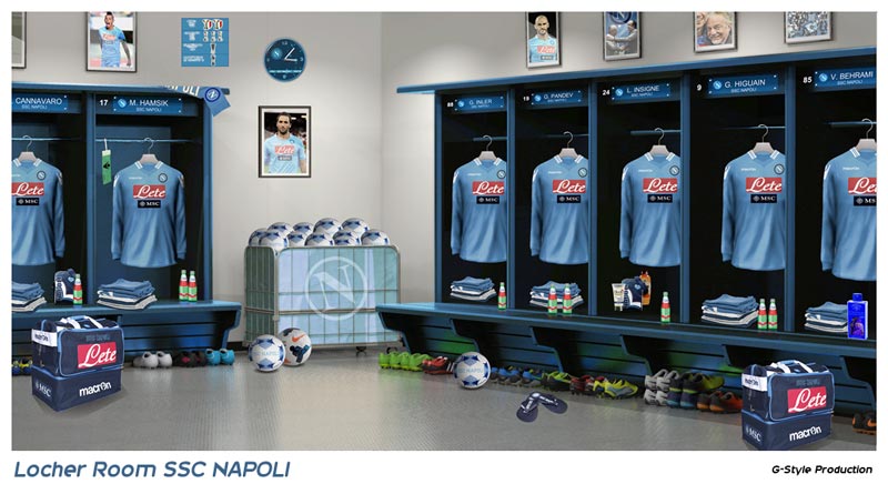 Napoli Locker Room