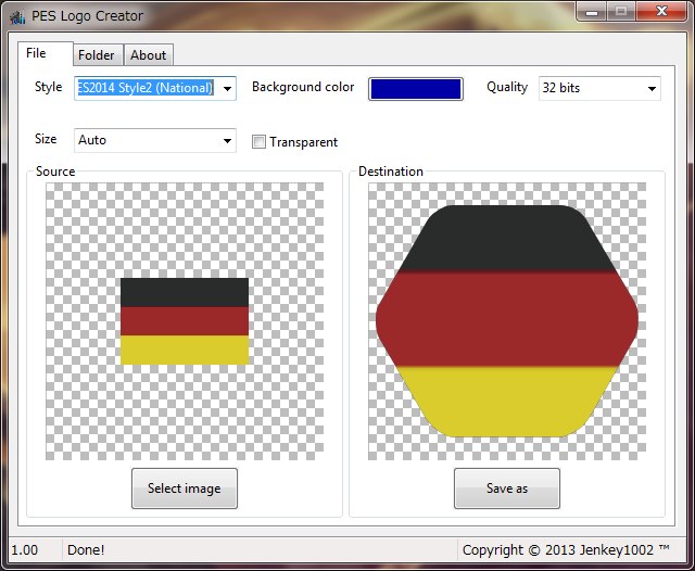 PES Logo Creator 1.00 для PES 2014