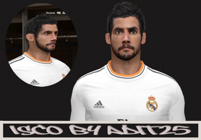 Isco face PES 2014