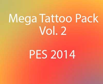 Mega Tattoo Pack Pes 2014 Vol. 2