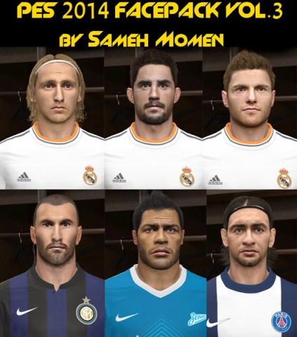 PES 2014 Facepack vol.3