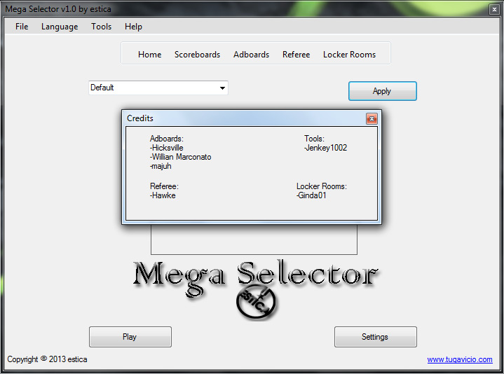 PES 2014 Mega Selector v1.0