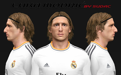 PES 2014 Luca Modric Face