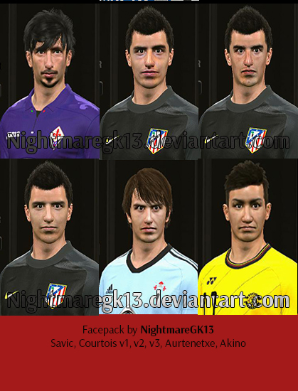 PES 2014 Facepack vol. 3