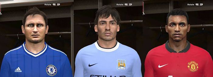 Face Pack PES 2014