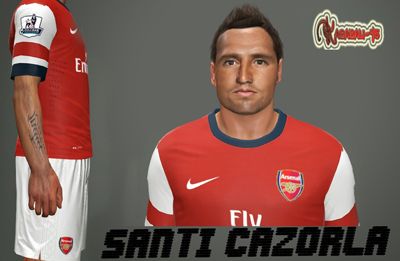 PES 2014 Santi Cazorla Face
