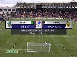 Терек - Анжи | Чемпионат России 2011-2012 | 10 - й тур