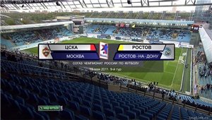 Чемпионат России 2011-2012 / 9 - й тур / ЦСКА (Москва) - Ростов