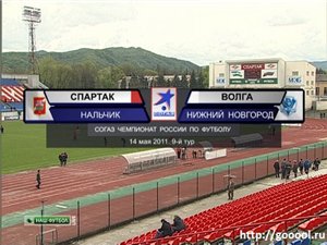 Спартак Нальчик - Волга | Чемпионат России 2011-12 | 9-й тур