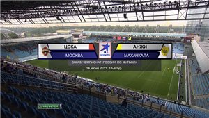 ЦСКА - Анжи | Чемпионат России 2011-12 | 13-й тур