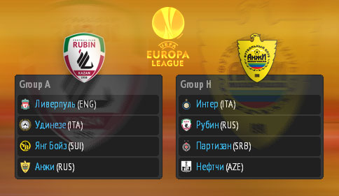 Лига Европы 2012-13 / Жеребьевка группового этапа