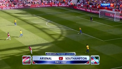Арсенал - Саутгемптон / Чемпионат Англии 2012-2013 / 4-й тур