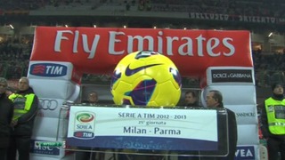 Милан - Парма / Чемпионат Италии 2012-13 / 25-й тур