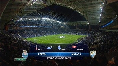 Порту - Малага / Лига Чемпионов 2012-13 / 1/8 Финала / Первый Матч